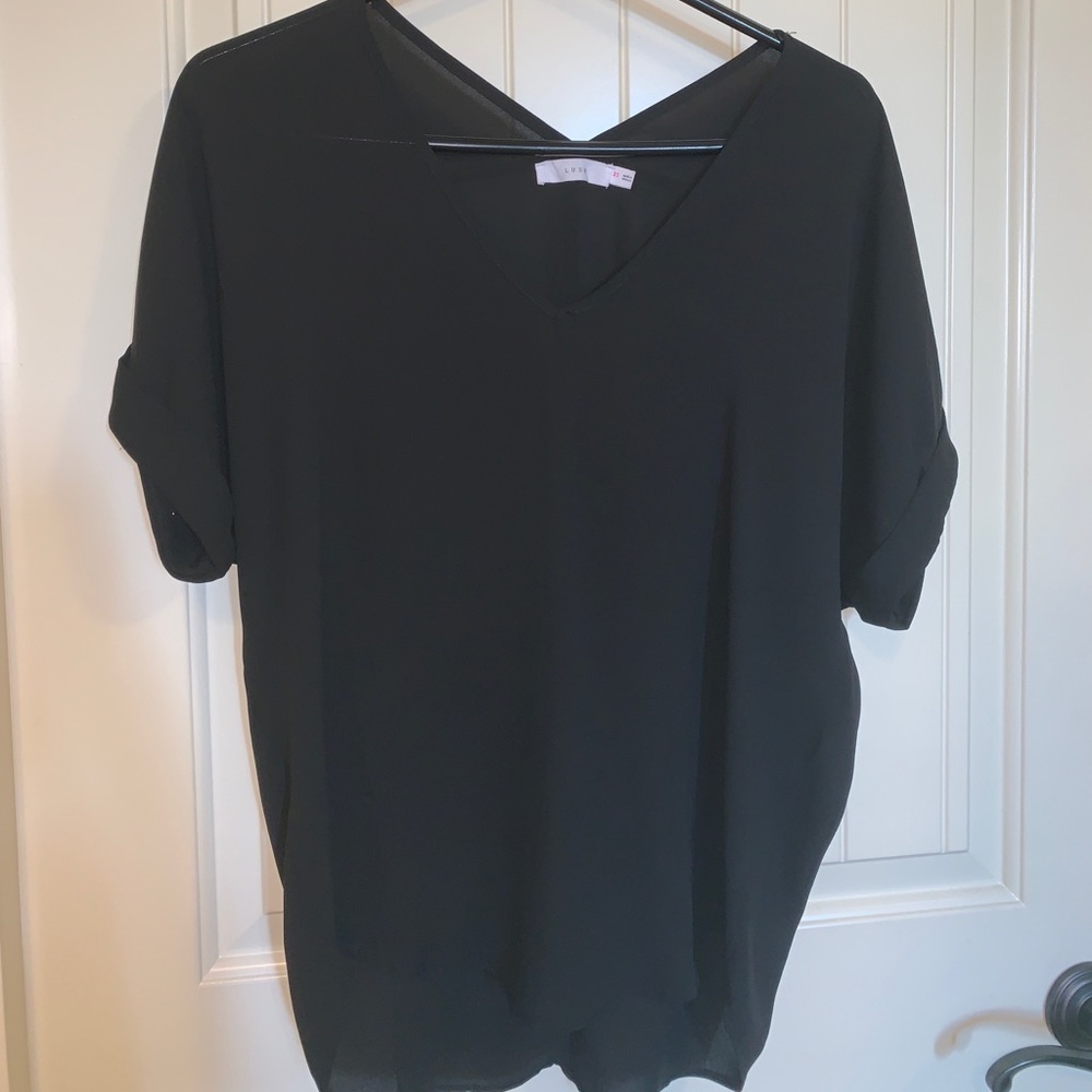 Black Lush blouse